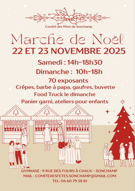 Marché de Noël - Sonchamp Image 1